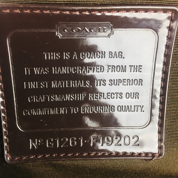 Coach Signature Stripe Multifunction Diaper Bag - Picture 5 of 9